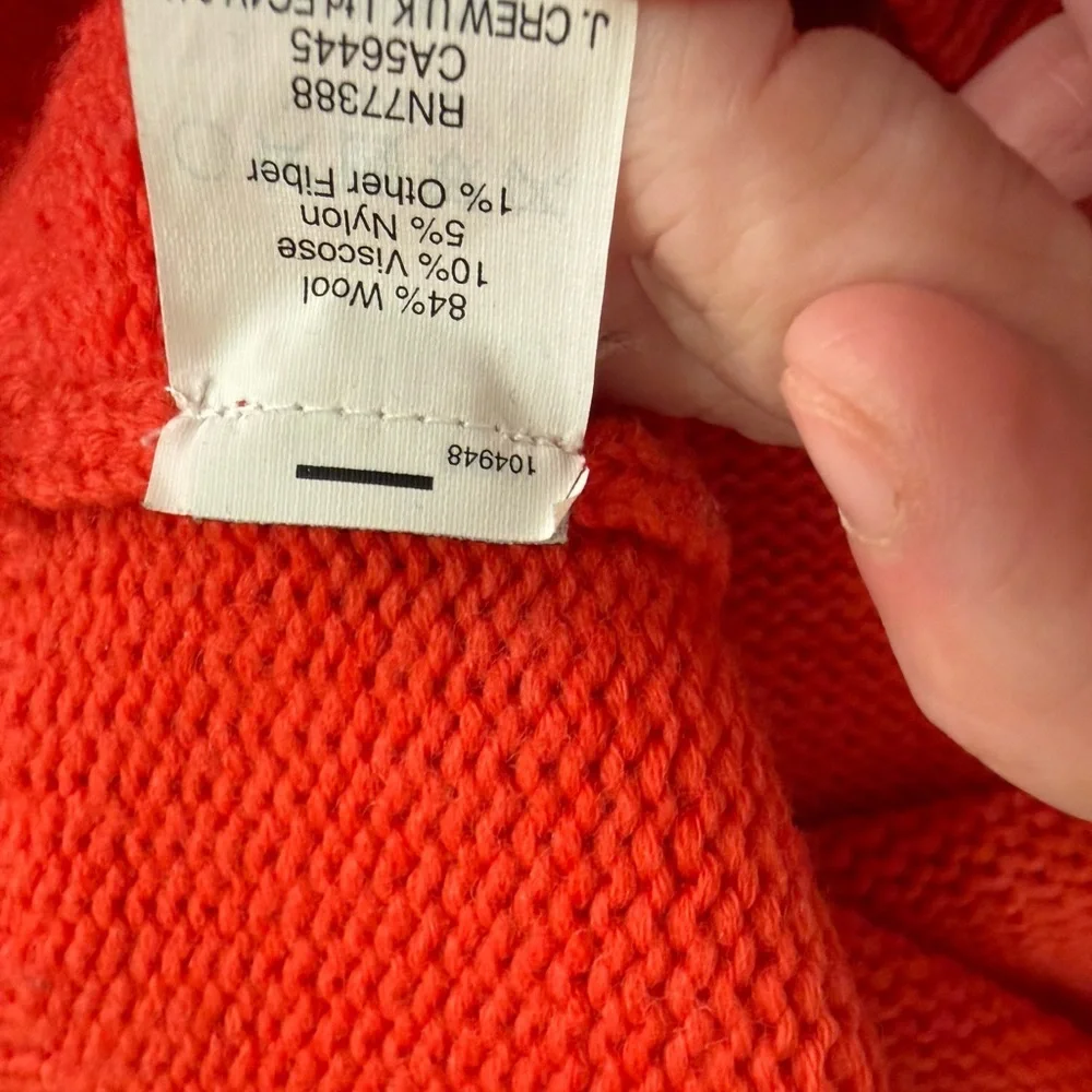 J. Crew Wool Blend Fair Isle Sweater